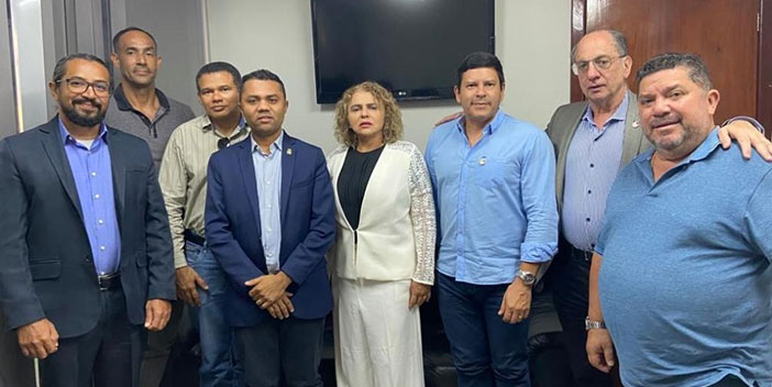 Diretoria da União Geral dos Trabalhadores é recebida pelo deputado Moisemar Marinho